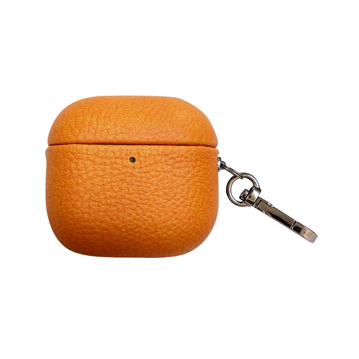 Airpods 3. Nesil Deri Kılıf Turuncu