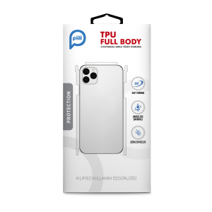 Piili  İphone 16 Pro Tpu Full Body Arka Yüzey Koruyucu